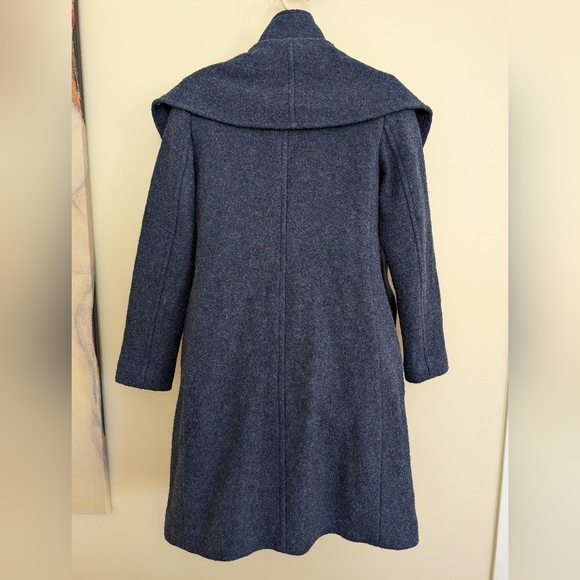 Club Monaco Kasppere wool coat blue XS - Picture 7 of 11